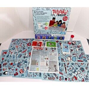Pictureka 2nd Edition Family Board Game Ages 6+ Hasbro COMPLETE  See Pics